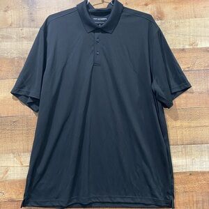 New Port Authority Big Mens Black Performance Golf Polo Size 3XL, 5XL and 6XL